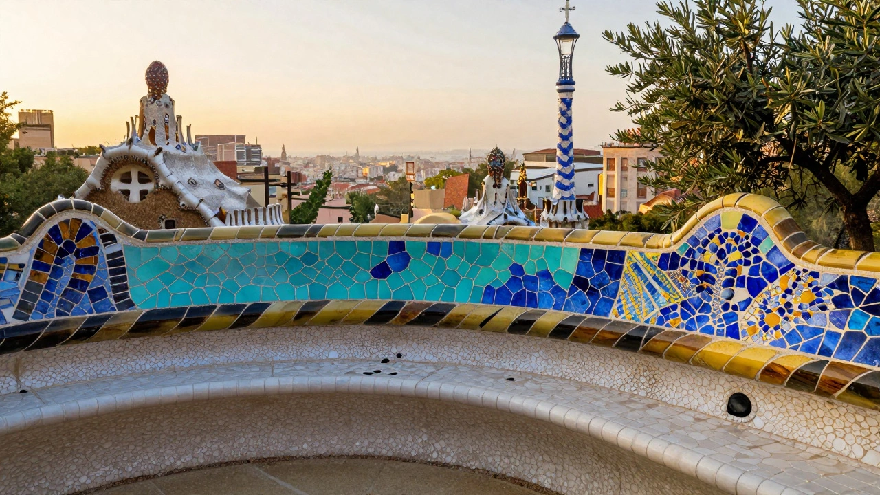 Park Güell in Barcelona - A Gaudí Masterpiece Often Mistaken for a Dubai Landmark